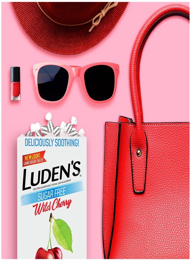 LUDEN'S Ludens Throat Drops, Sugar Free Wild Cherry, 25 Count - Image 5
